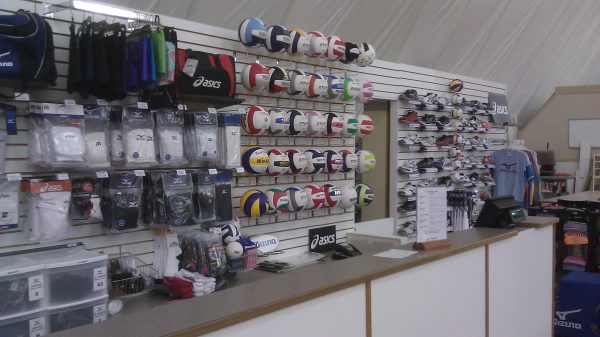 Volleyball Stuff's first store at the Volleydome
